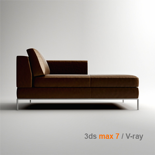 ikea arild hand chaise 3ds - IKEA ARILD hand chaise by lajhar